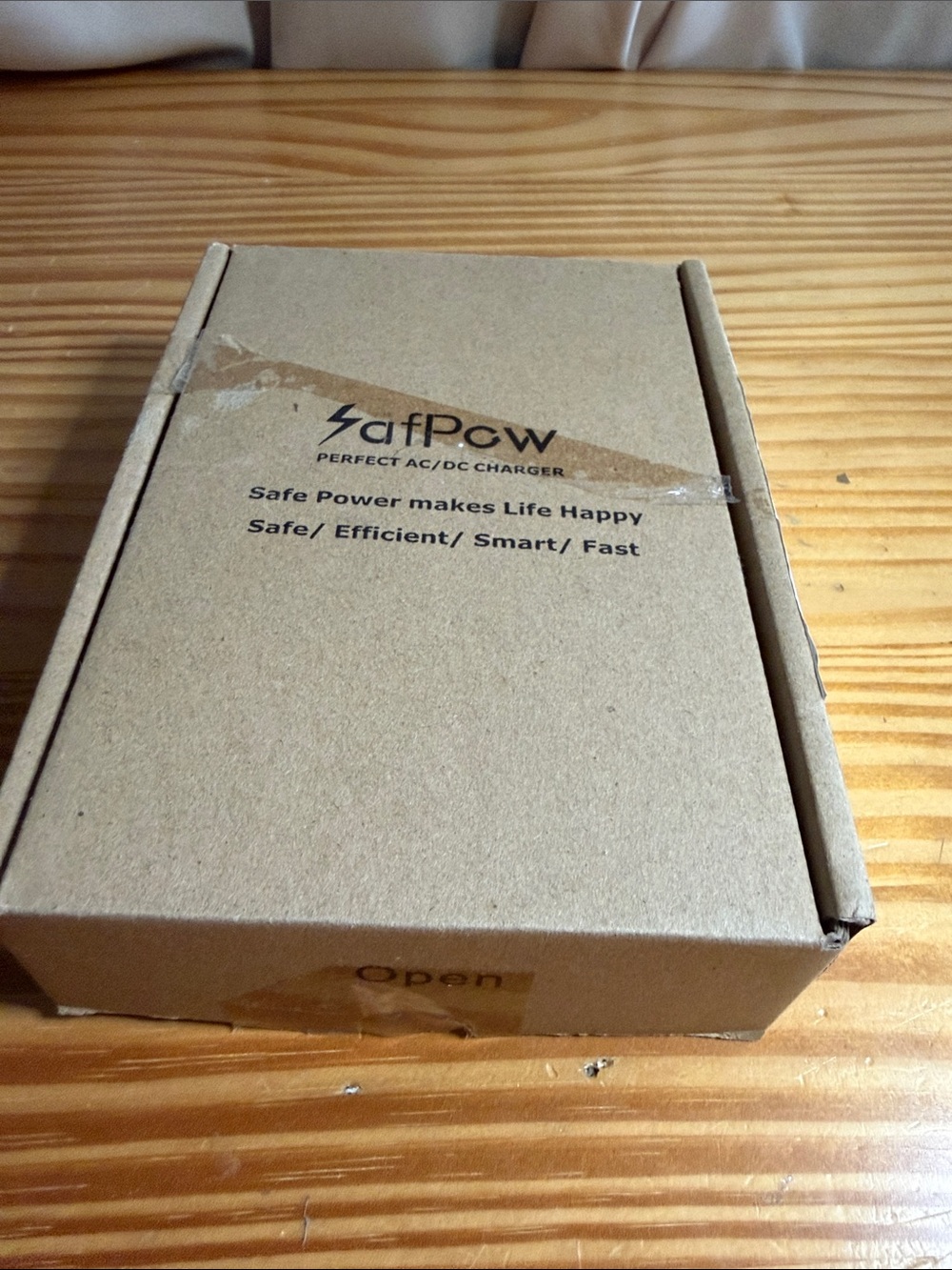 SafPow AC/DC Charger – Safe & Efficient Power Adapter (Brand New)